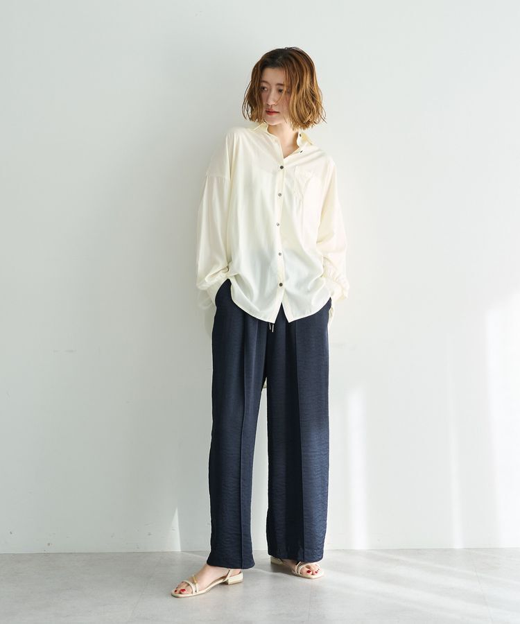 Editt by YECCA VECCA「ヴィンテージサテンイージーパンツ」|その他|