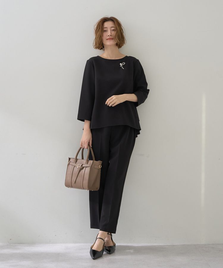 YECCA VECCA「【2点SET】バックフリルデザインセットアップ」|オールインワン|