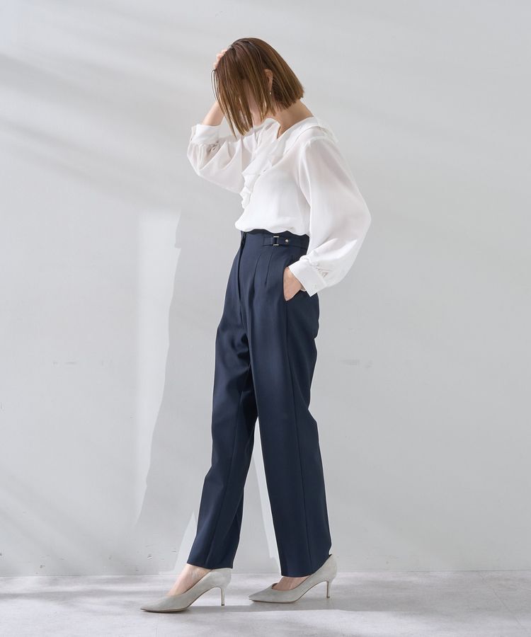 YECCA VECCA「ラッフルブラウス」|シャツ・ブラウス|