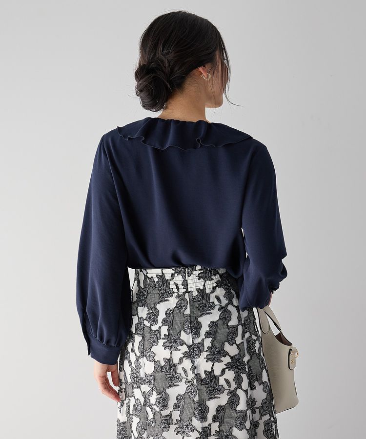 YECCA VECCA「ラッフルブラウス」|シャツ・ブラウス|