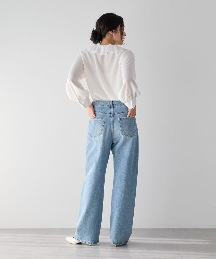 YECCA VECCA「ラッフルブラウス」|シャツ・ブラウス|