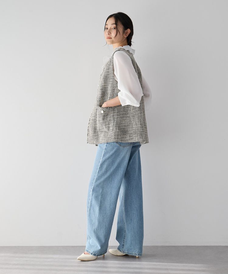 YECCA VECCA「ラッフルブラウス」|シャツ・ブラウス|