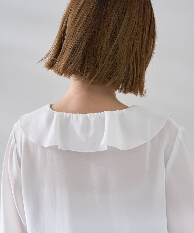 YECCA VECCA「ラッフルブラウス」|シャツ・ブラウス|