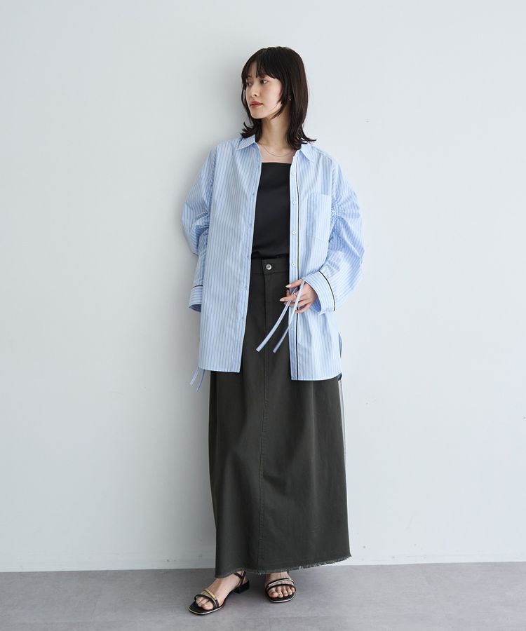 YECCA VECCA「ボートネックサテンキャミ」|キャミソール|