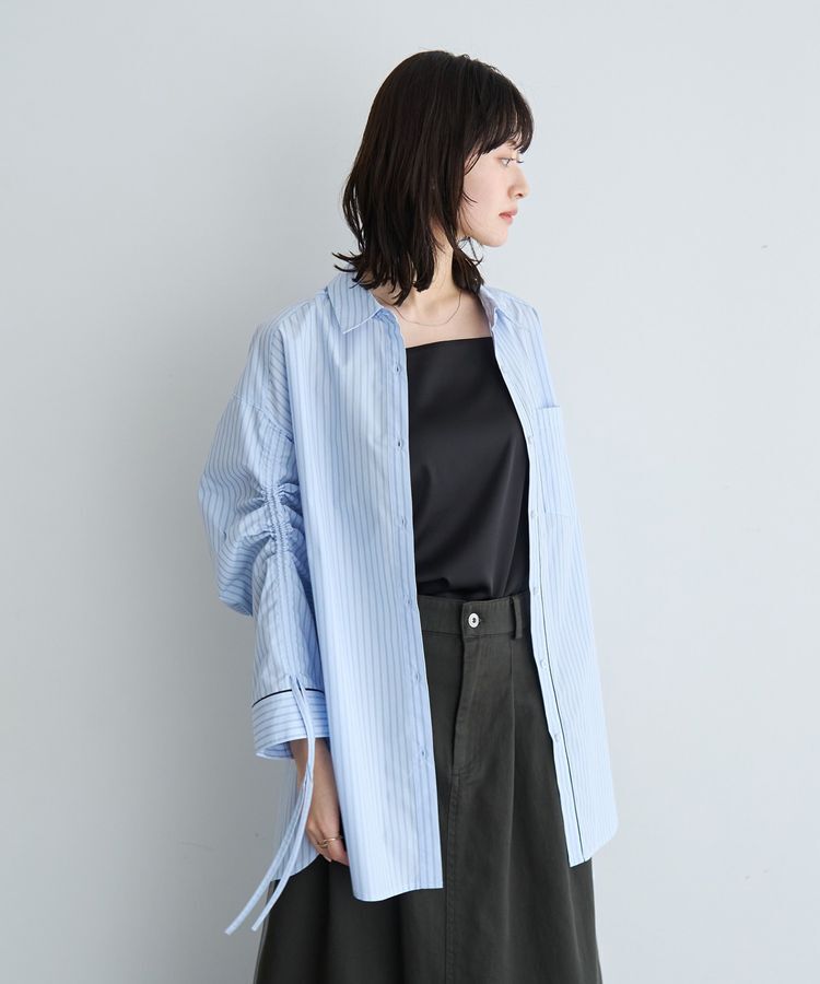 YECCA VECCA「ボートネックサテンキャミ」|キャミソール|