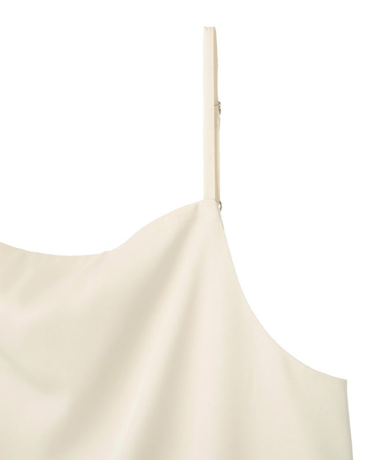 YECCA VECCA「ボートネックサテンキャミ」|キャミソール|