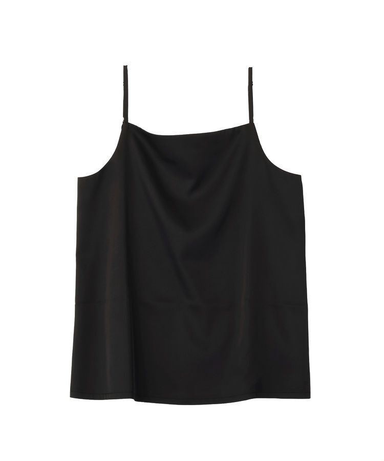 YECCA VECCA「ボートネックサテンキャミ」|キャミソール|