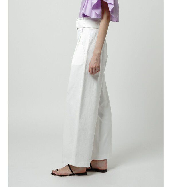 allureville「シェルタリングビッグバックルパンツ」|その他|