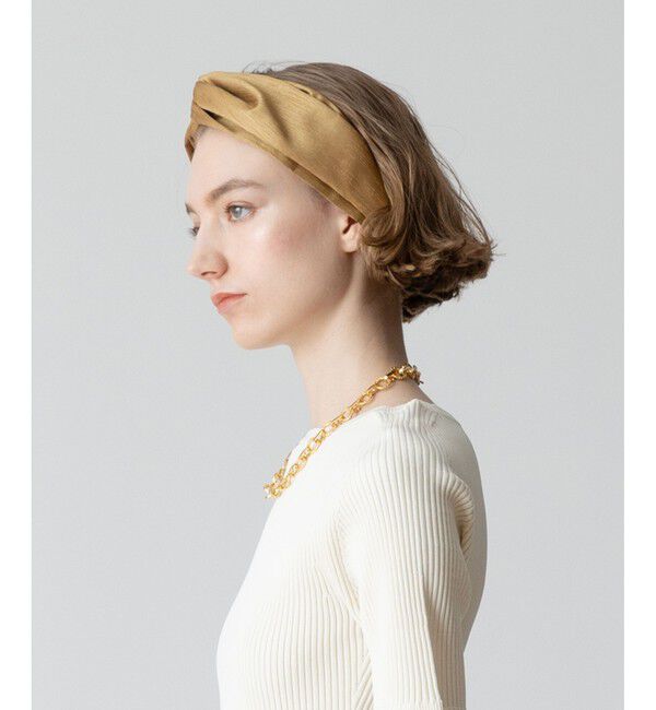 allureville「フロントノットヘアバンド」|ハット|