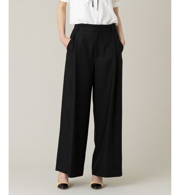 LOULOU WILLOUGHBY「【LOULOU WILLOUGHBY】トリッカーオックスワイドパンツ」|チノ|