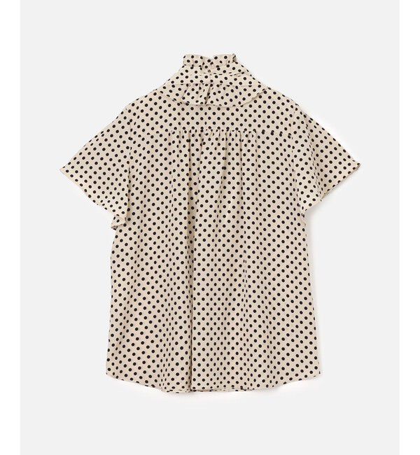 LOULOU WILLOUGHBY「◇【LOULOU WILLOUGHBY】デシンドットフレアスリーブブラウス」|シャツ・ブラウス|