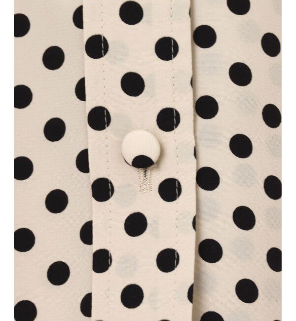 LOULOU WILLOUGHBY「◇【LOULOU WILLOUGHBY】デシンドットフレアスリーブブラウス」|シャツ・ブラウス|