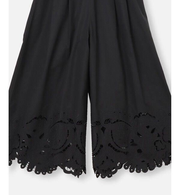 LOULOU WILLOUGHBY「【LOULOU WILLOUGHBY】刺繍キュロットパンツ」|チノ|