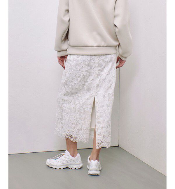 allureville「メッシュレーススカート」|スカート|