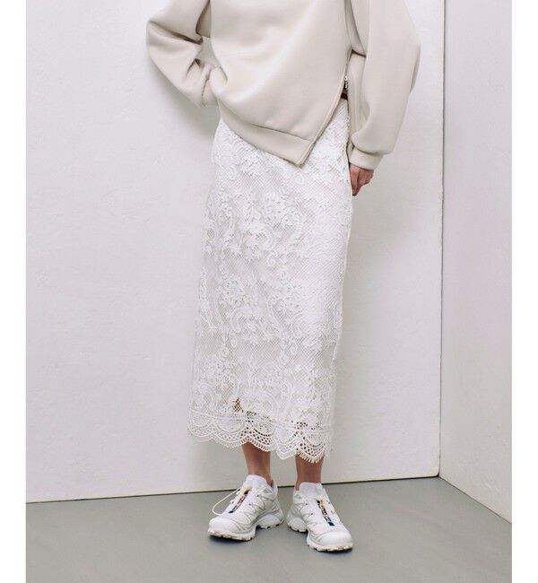 allureville「メッシュレーススカート」|スカート|