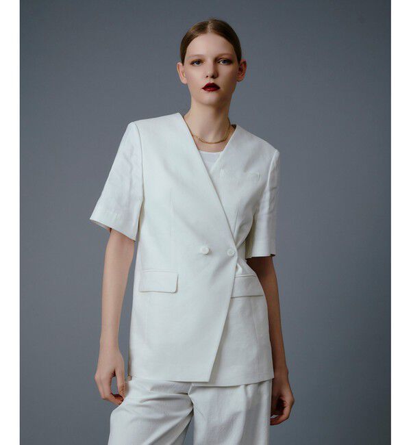 allureville「NALYAハーフスリーブジャケット」|その他|