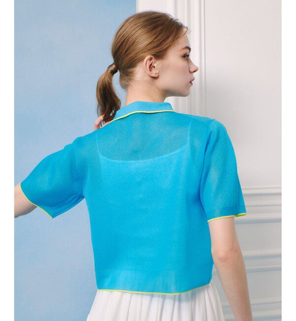 LOULOU WILLOUGHBY「【LOULOU WILLOUGHBY】シアーカノコポロ」|ニット・セーター|