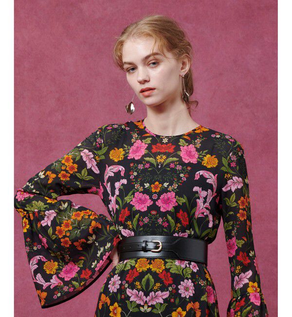 LOULOU WILLOUGHBY「【LOULOU WILLOUGHBY】ワイドベルト」|ベルト|ブラック