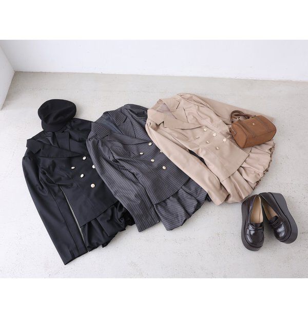  「バルーンミニスカート／サイズ展開あり」|スカート|