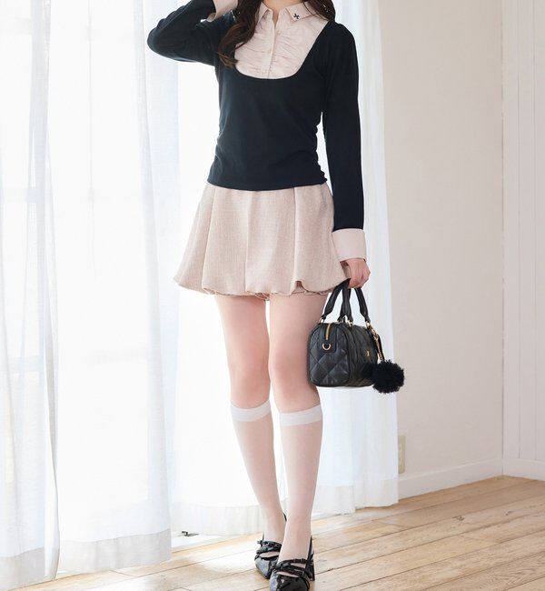  「バルーンミニスカート／サイズ展開あり」|スカート|