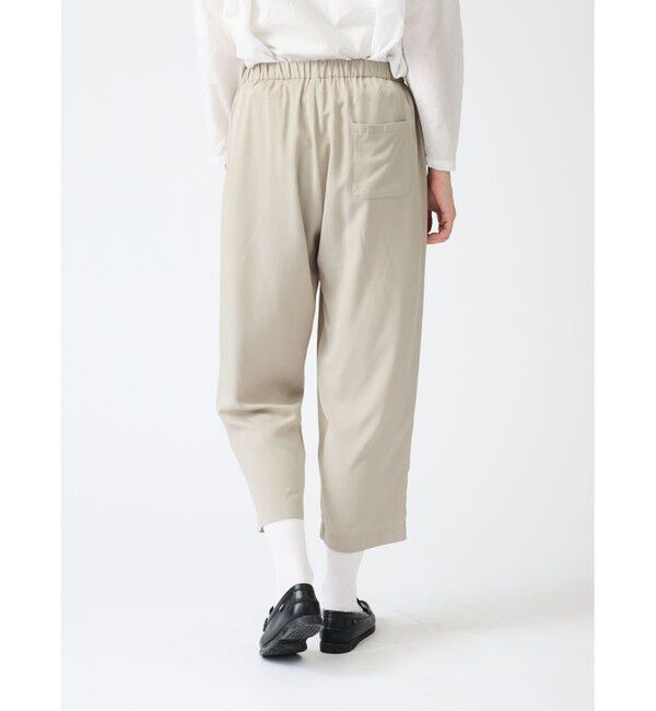 mizuiro ind「mizuiro ind  タックイージーパンツ」|スラックス|