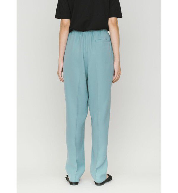 MIDIUMISOLID「MIDIUMISOLID for Ladies センタープレスストレートイージーパンツ」|スラックス|