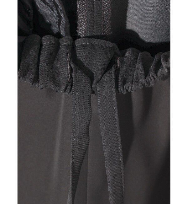 MIDIUMISOLID「MIDIUMISOLID for Ladies センタープレスストレートイージーパンツ」|スラックス|