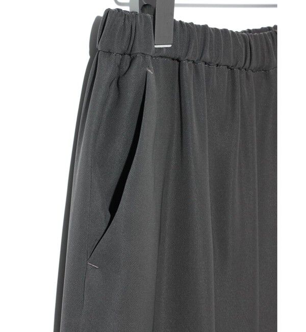 MIDIUMISOLID「MIDIUMISOLID for Ladies センタープレスストレートイージーパンツ」|スラックス|