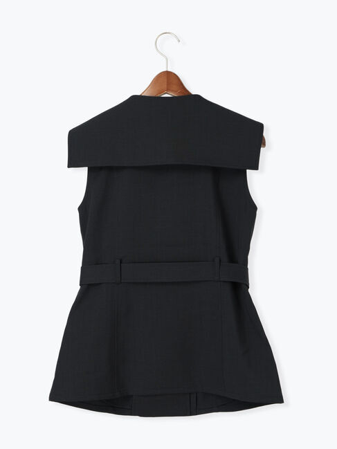 Te chichi「ダブルブレストビッグカラージレ」|ダウンベスト・ベスト|