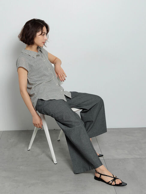 Te chichi「シャンブレーワイドパンツ」|その他|