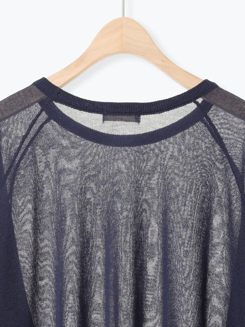 Samansa Mos2「ペーパーライクニットプルオーバー」|ニット・セーター|