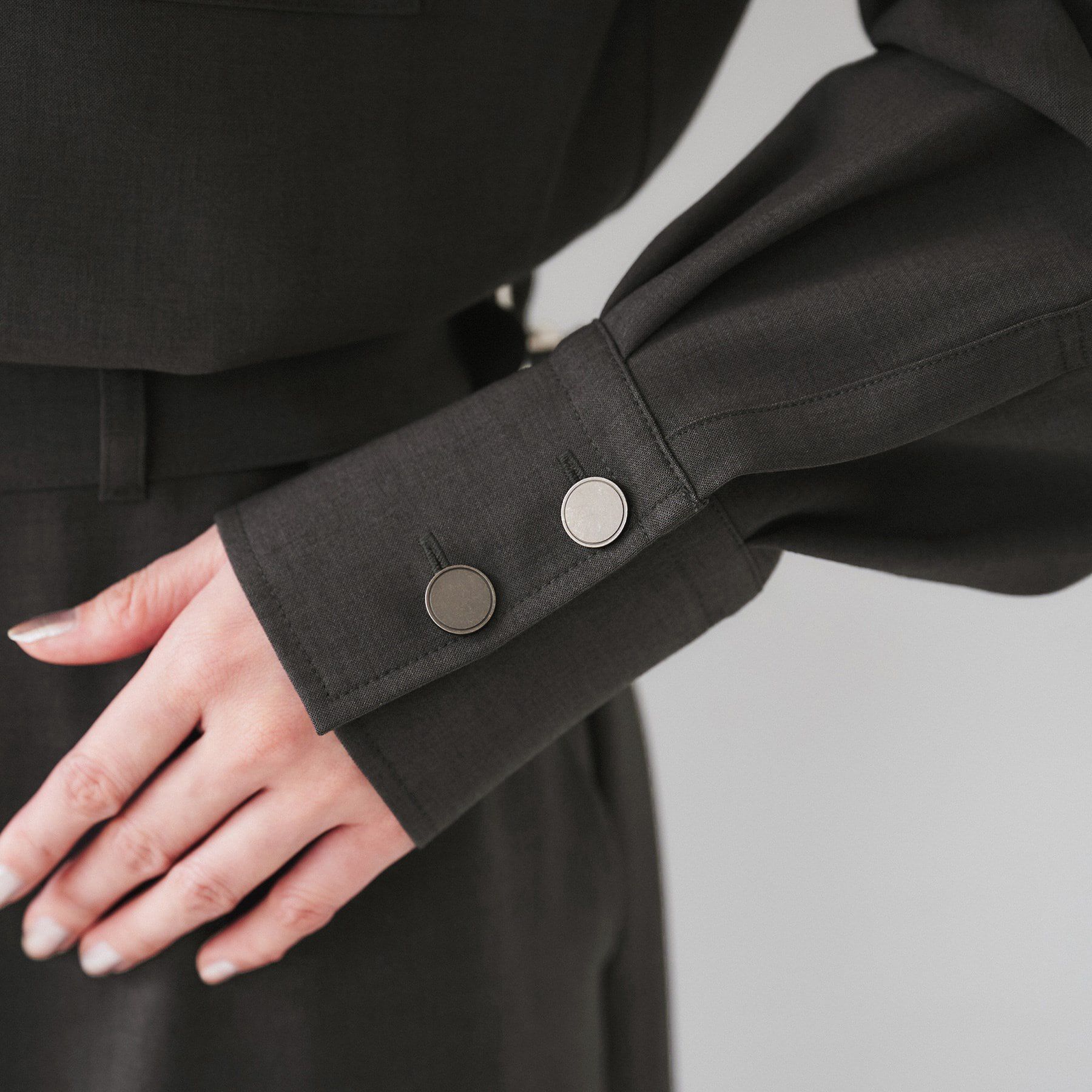 UNTITLED「【朝比奈 彩&times;Oggi&times;UNTITLED スペシャルコラボ】シャツカラーオールインワン」|オールインワン|