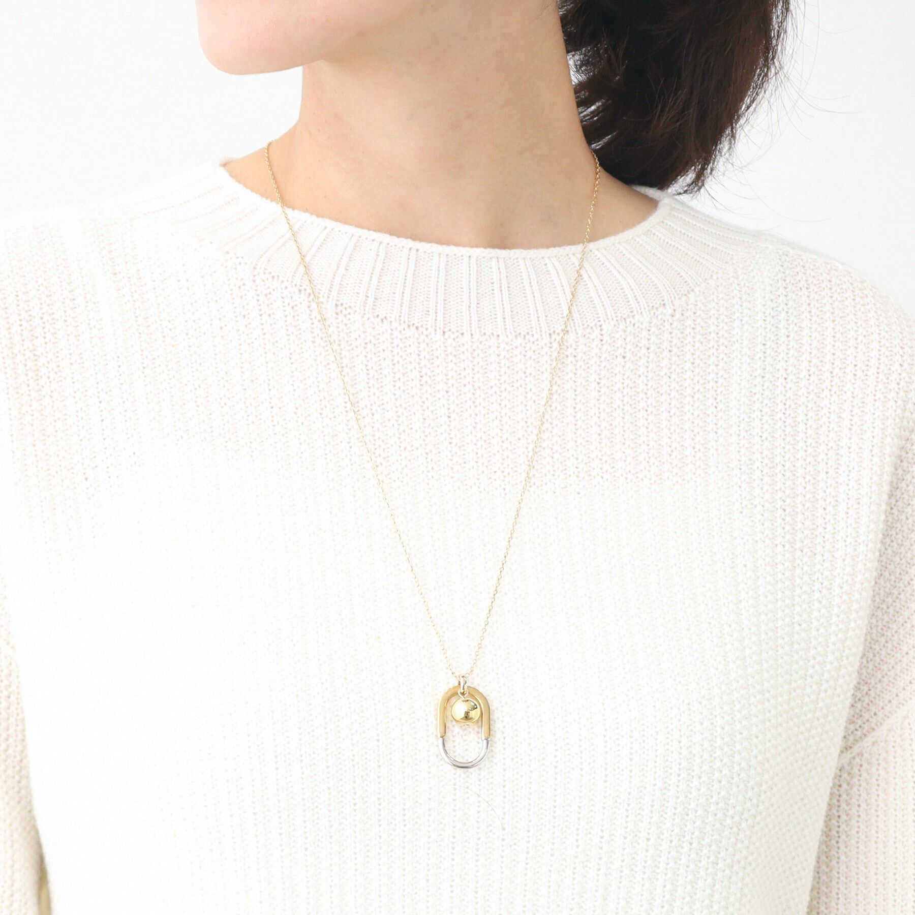 Reflect「【夏SALE】オーバルパール調ネックレス」|ネックレス|