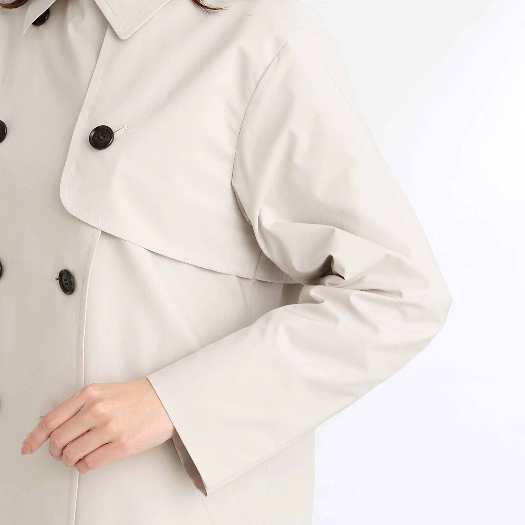 Reflect「【手洗い可／撥水】ライティミドル丈コート」|トレンチコート|