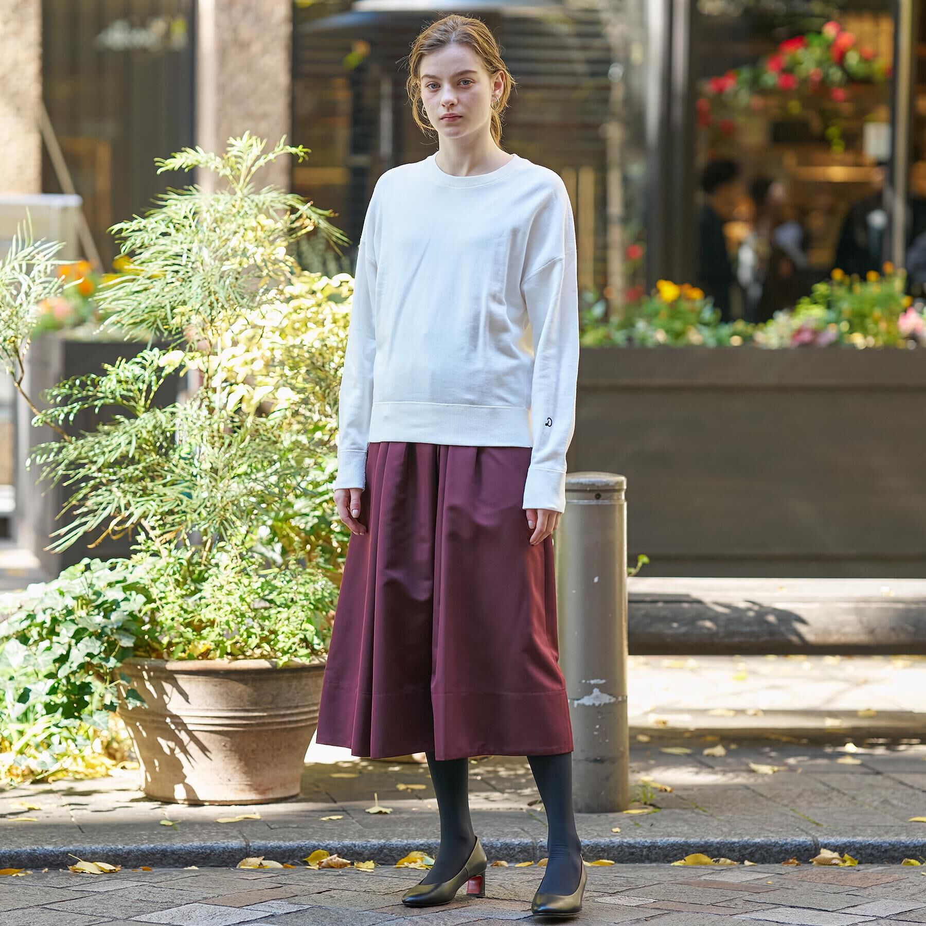 DRESSTERIOR「コットン裏毛プルオーバー」|パーカー|