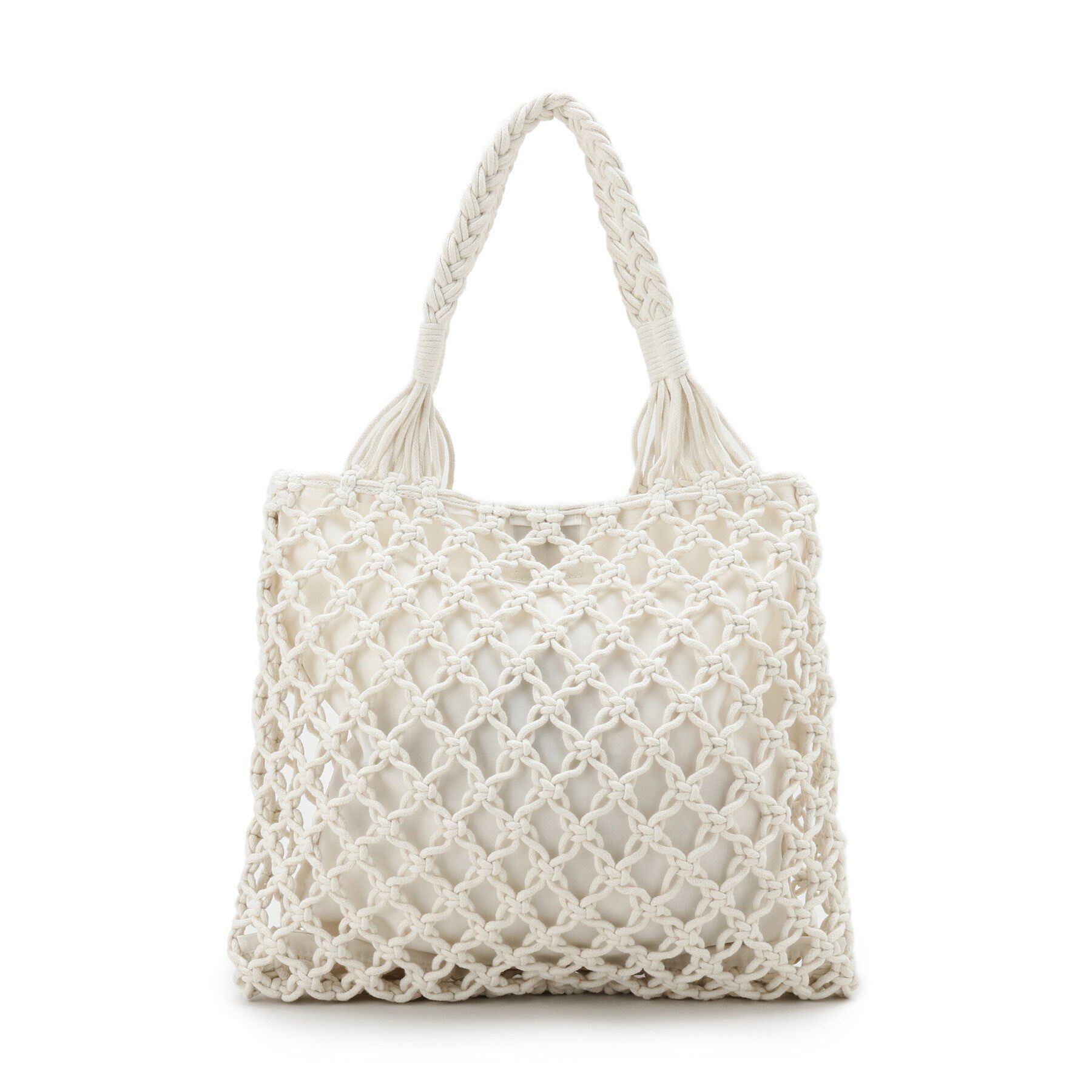 grove「マクラメトート」|トートバッグ|