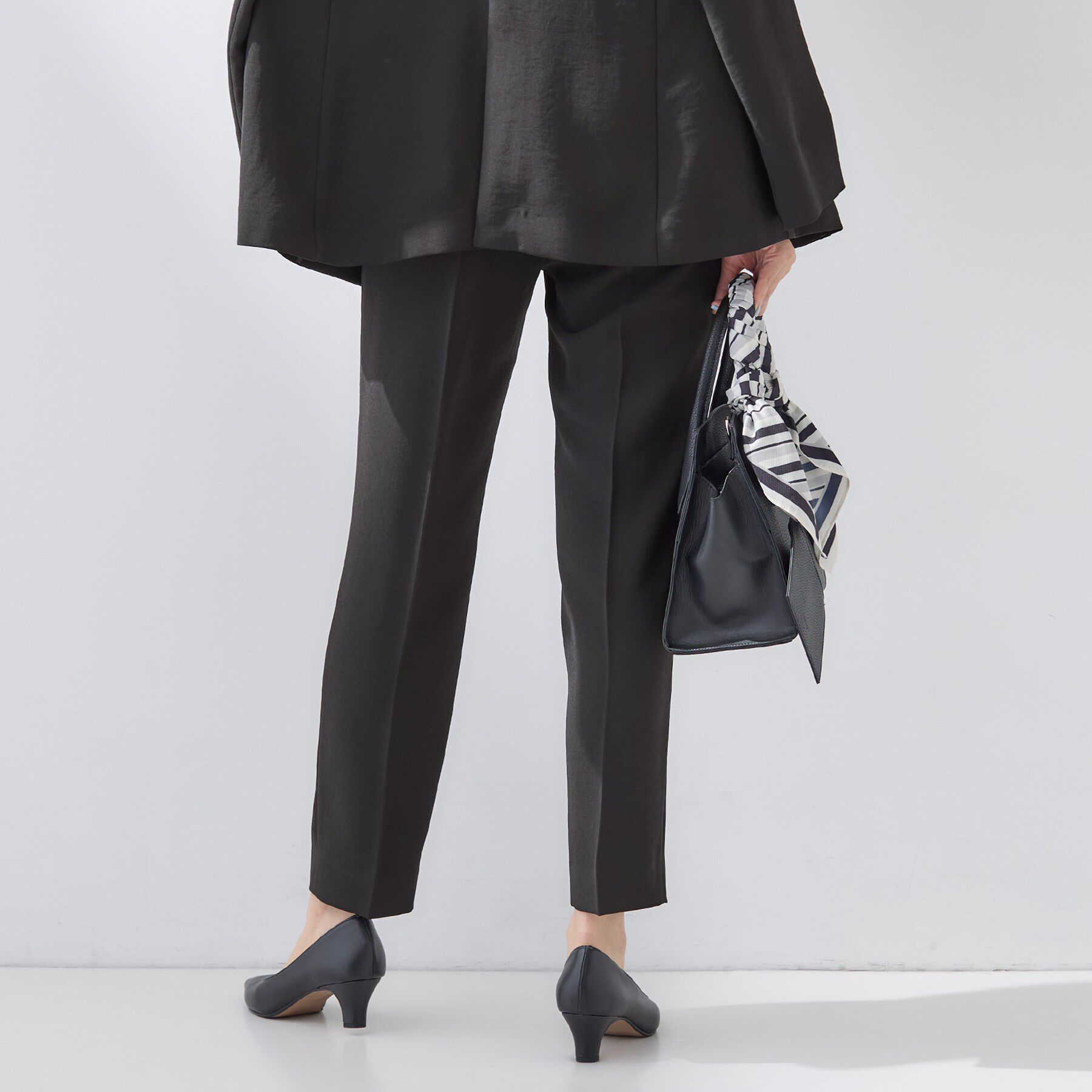 INDIVI「【洗える／UVケア／SETUP可】着る日傘テーパードパンツ」|その他|