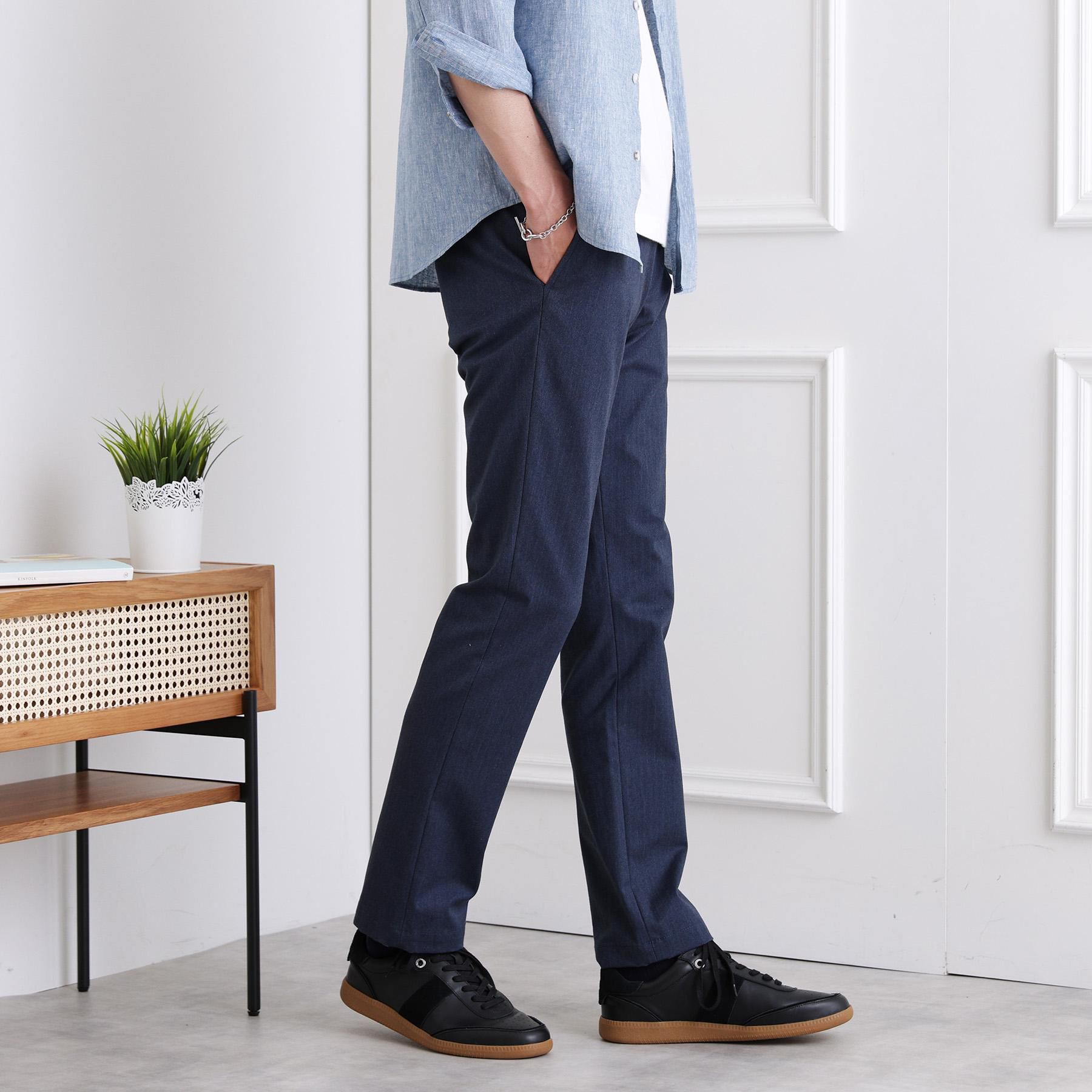 TAKEO KIKUCHI「【全7サイズ&times;8色展開！】トップマルチヘリンボン パンツ」|その他|