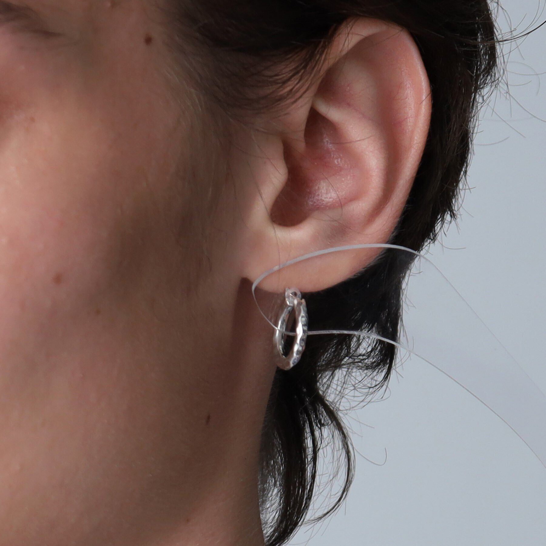 TAKEO KIKUCHI「【MADE IN JAPAN】サークルフープシルバーピアス」|ピアス|