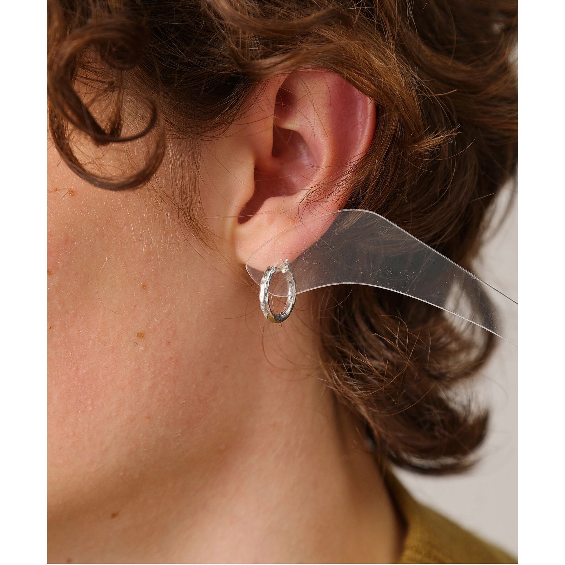 TAKEO KIKUCHI「【MADE IN JAPAN】サークルフープシルバーピアス」|ピアス|