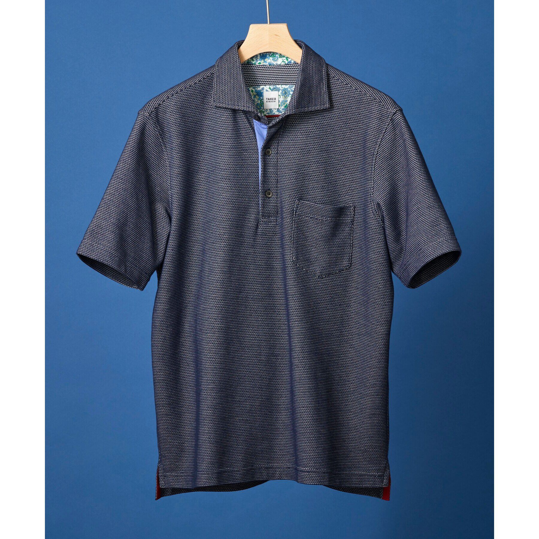 TAKEO KIKUCHI「【抗菌防臭】ハニカムメランジ ポロシャツ ベーシックカラー」|ポロシャツ|