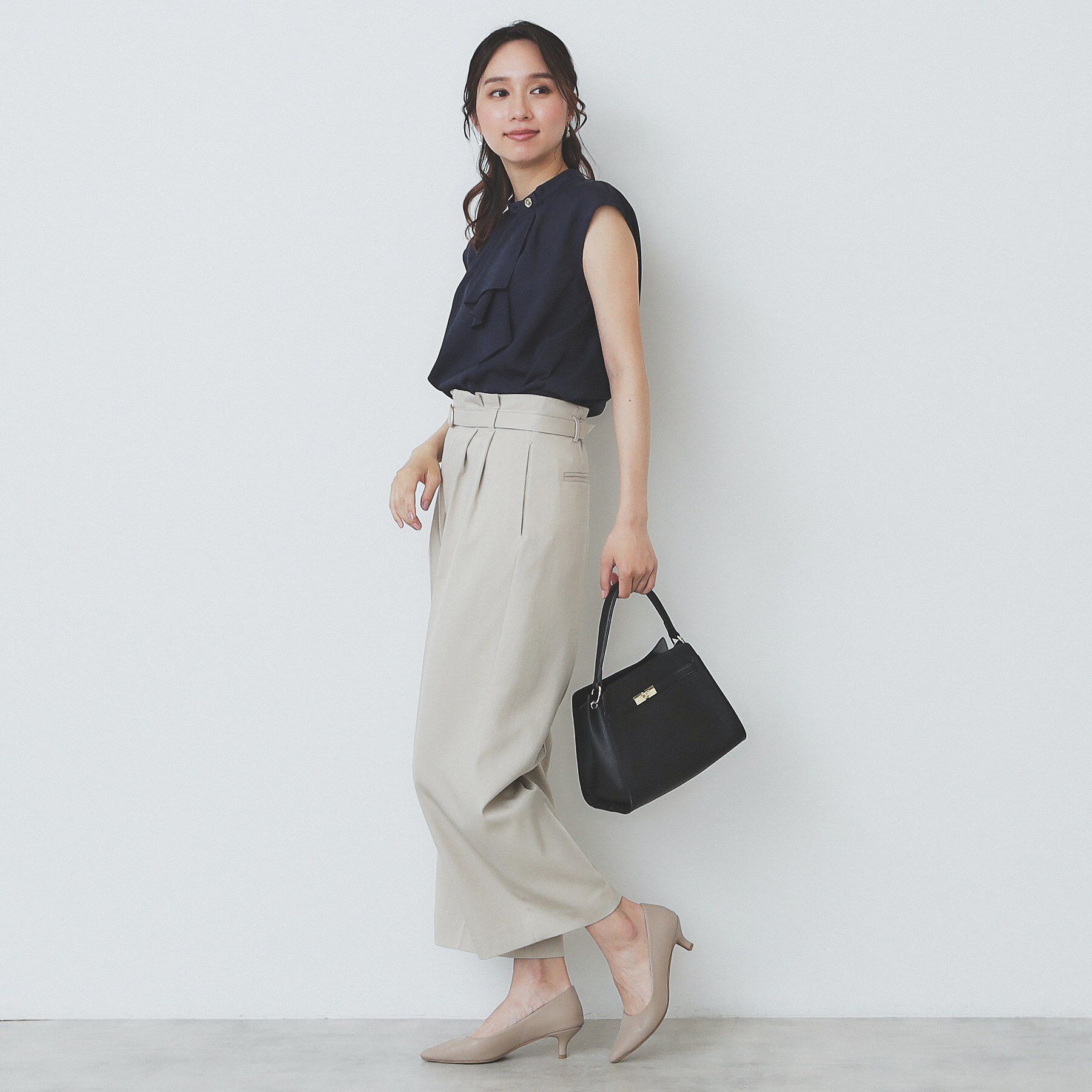 index「アシンメトリーボウタイブラウス【洗濯機洗い可】」|シャツ・ブラウス|