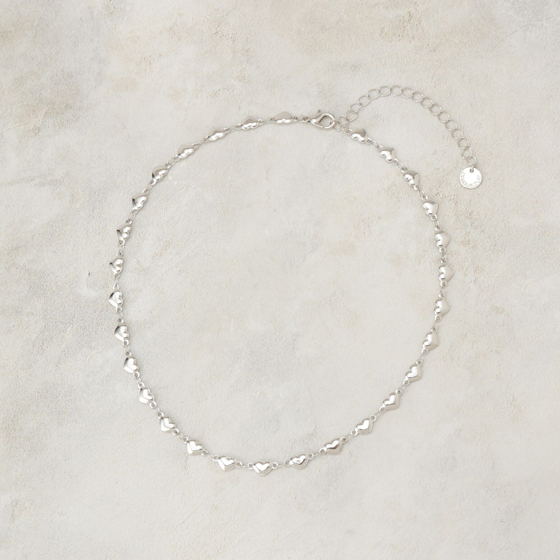 OPAQUE.CLIP「ハートチェーンネックレス」|ネックレス|シルバー(006)