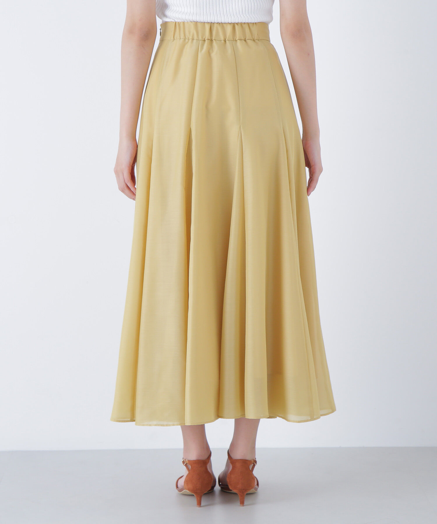  「シャイニーシアーボイルスカート」|スカート|