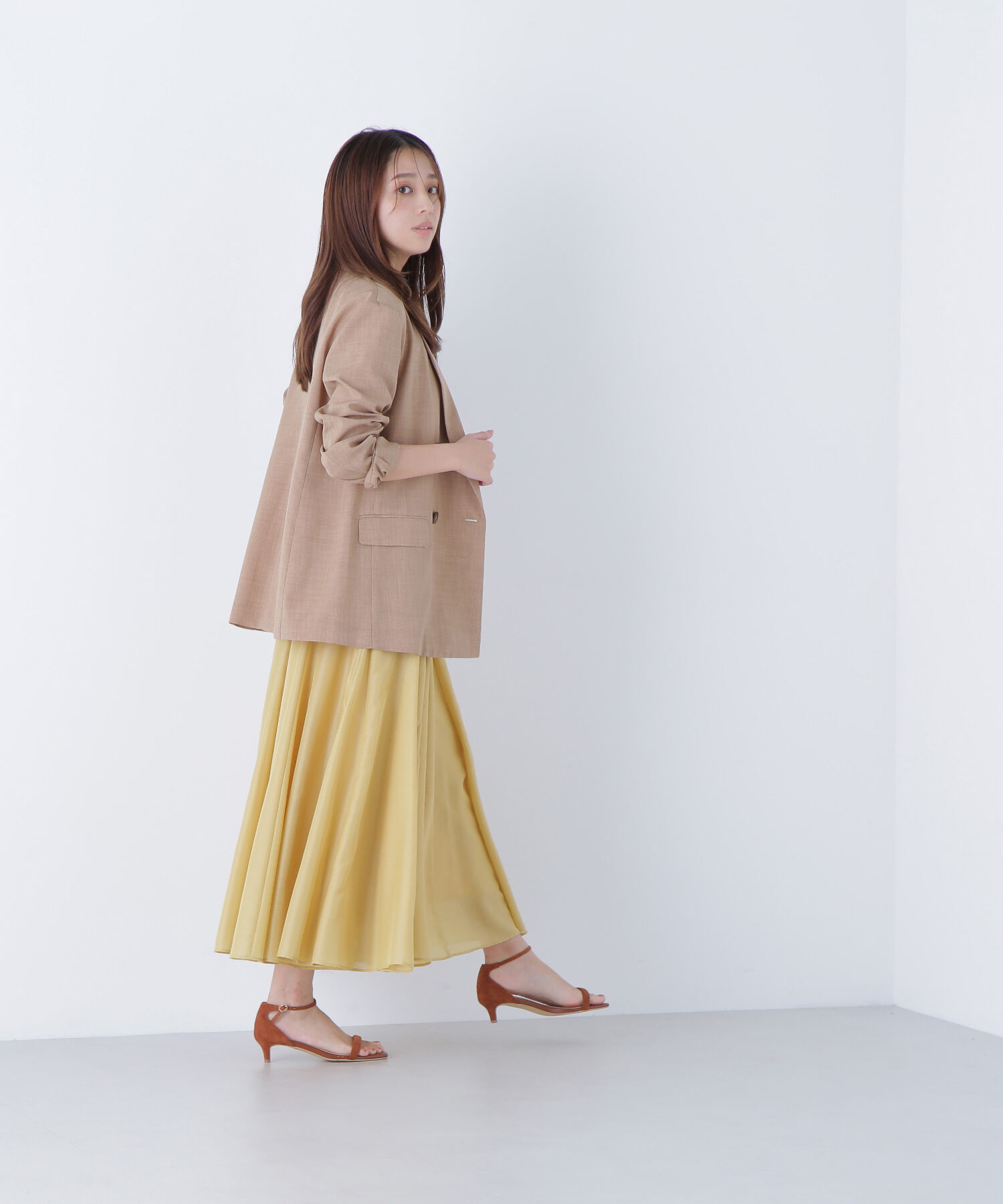  「シャイニーシアーボイルスカート」|スカート|