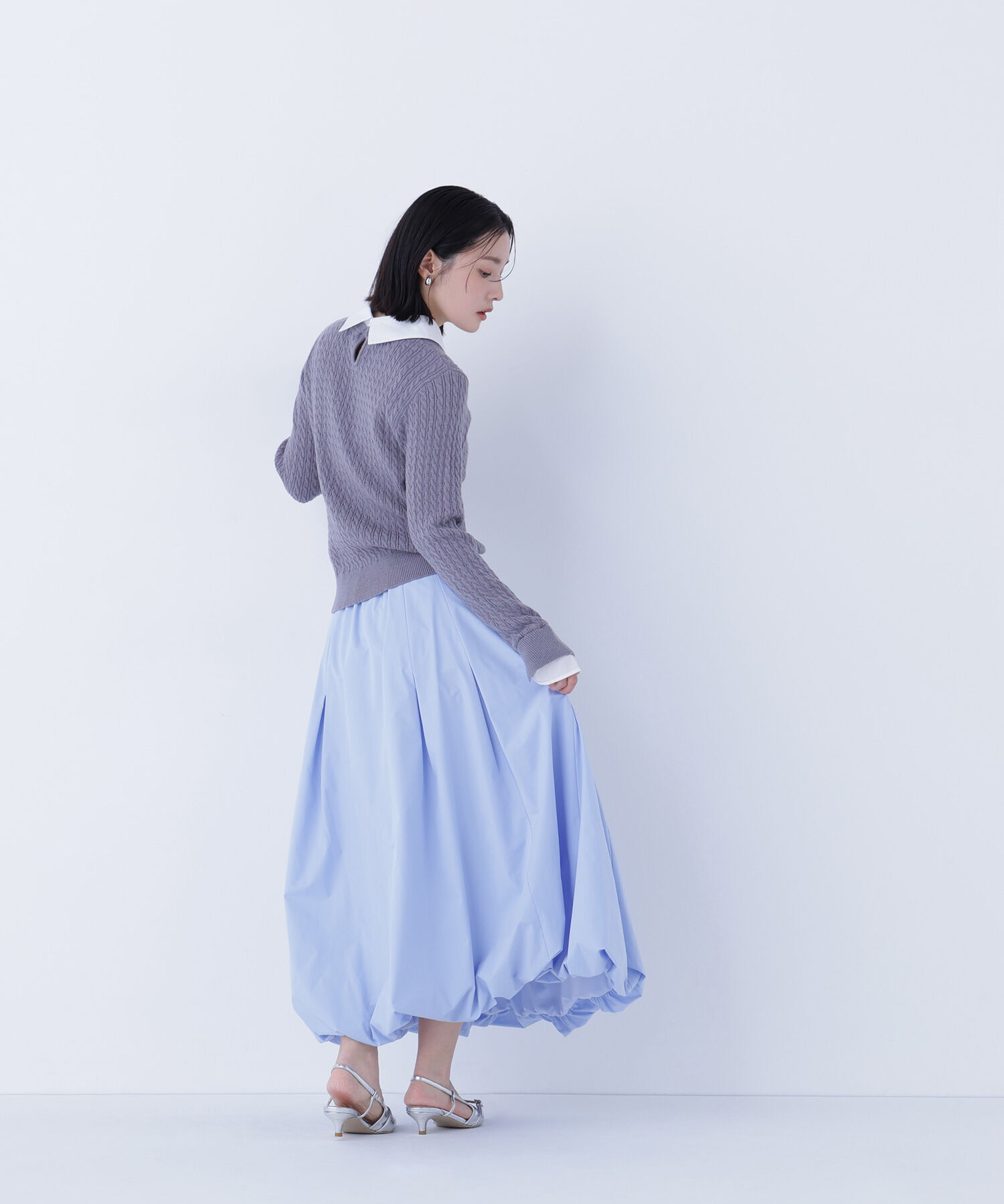  「タックバルーンスカート」|スカート|