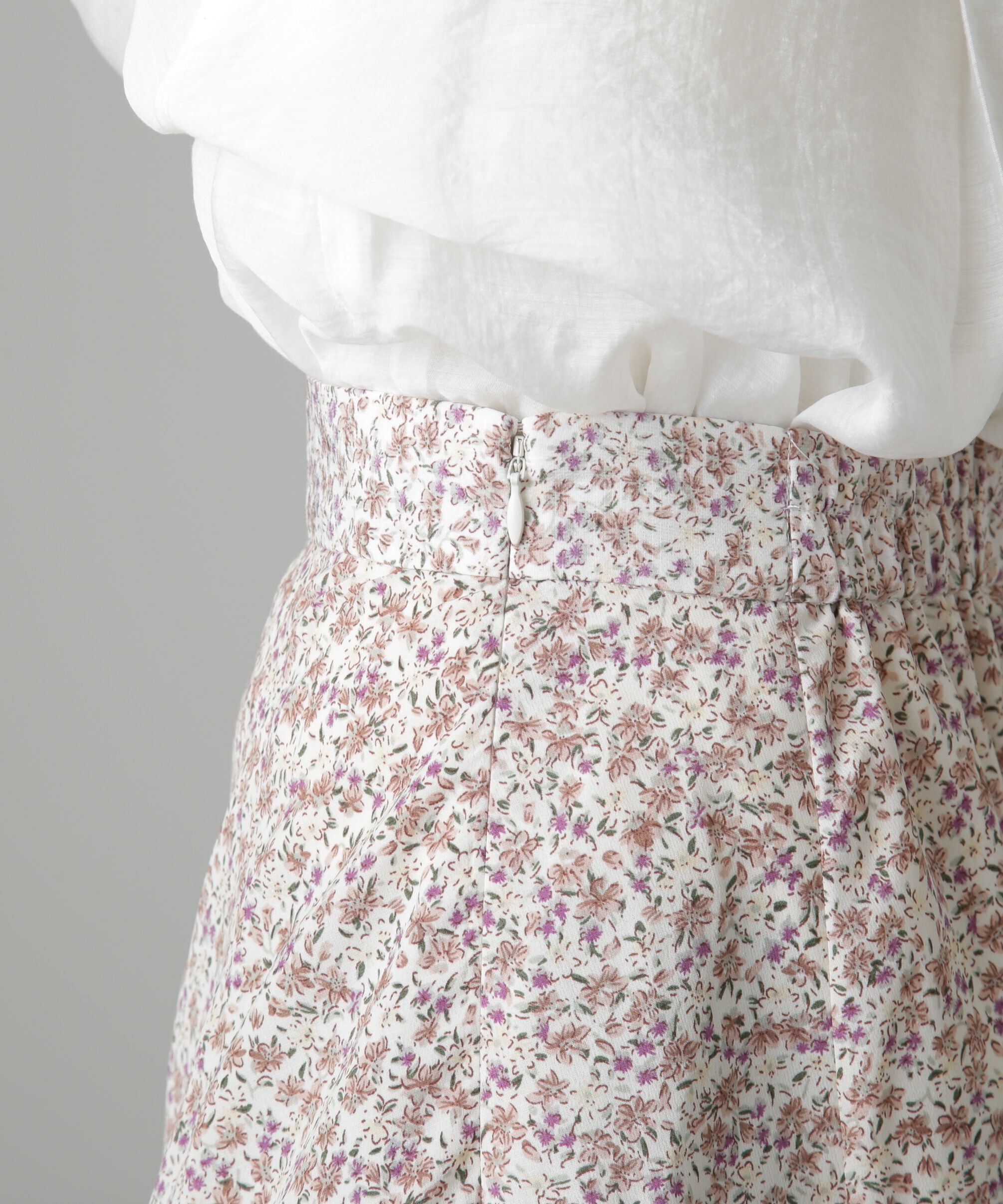  「フラワーエスカルゴマーメイドスカート」|スカート|