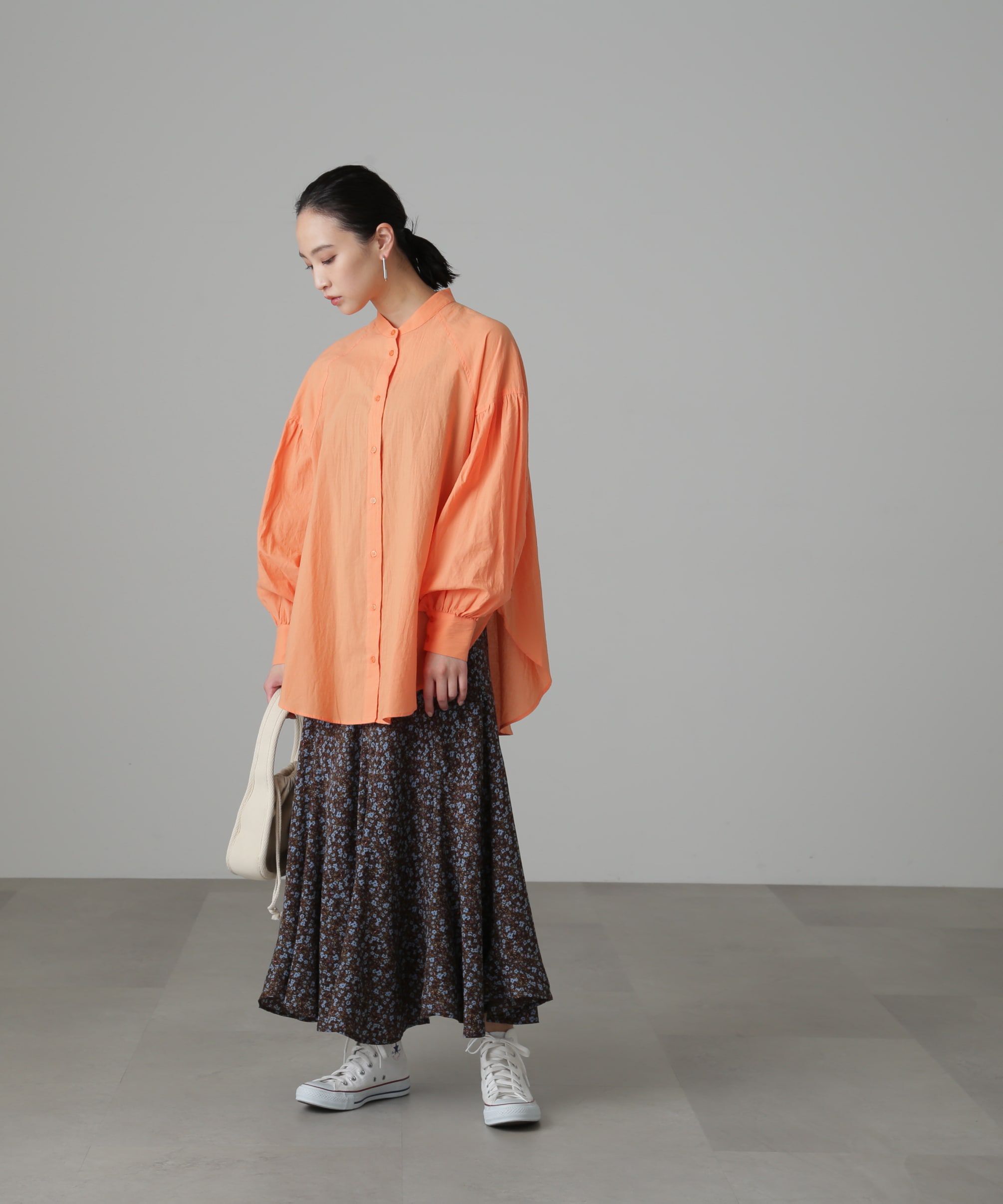  「フラワーエスカルゴマーメイドスカート」|スカート|