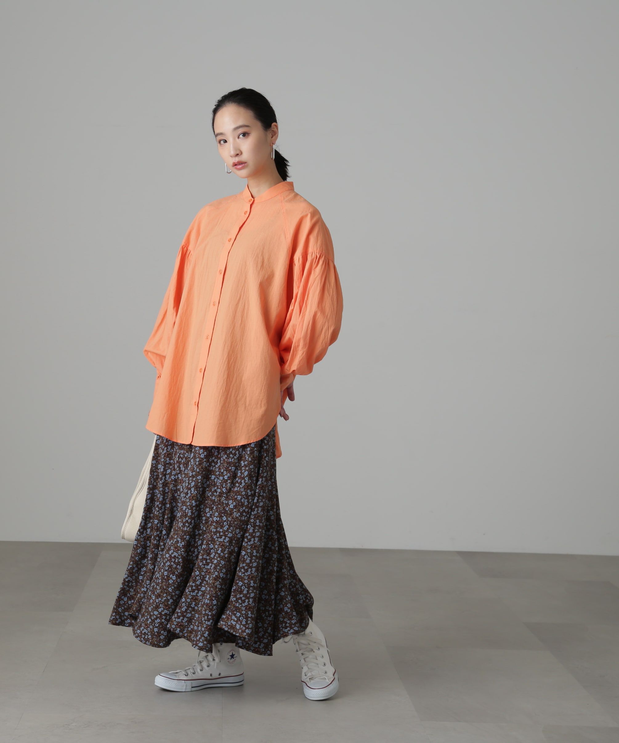  「フラワーエスカルゴマーメイドスカート」|スカート|