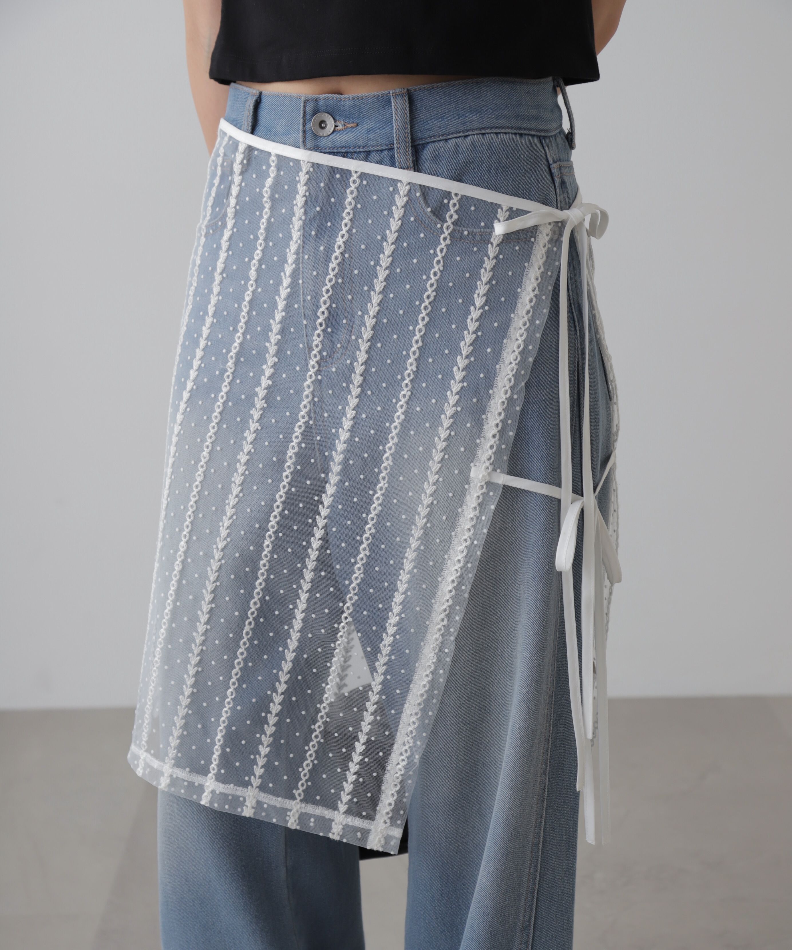  「レースラップスカート」|スカート|